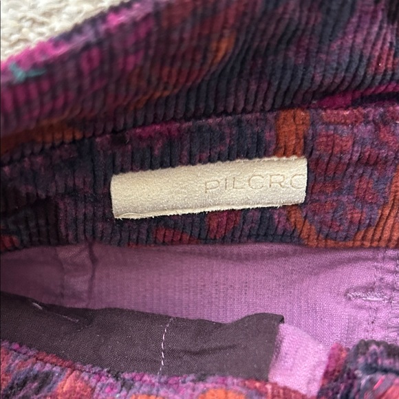 Pilcro Women's Paisley Button-Front Skirt - Picture 2 of 8